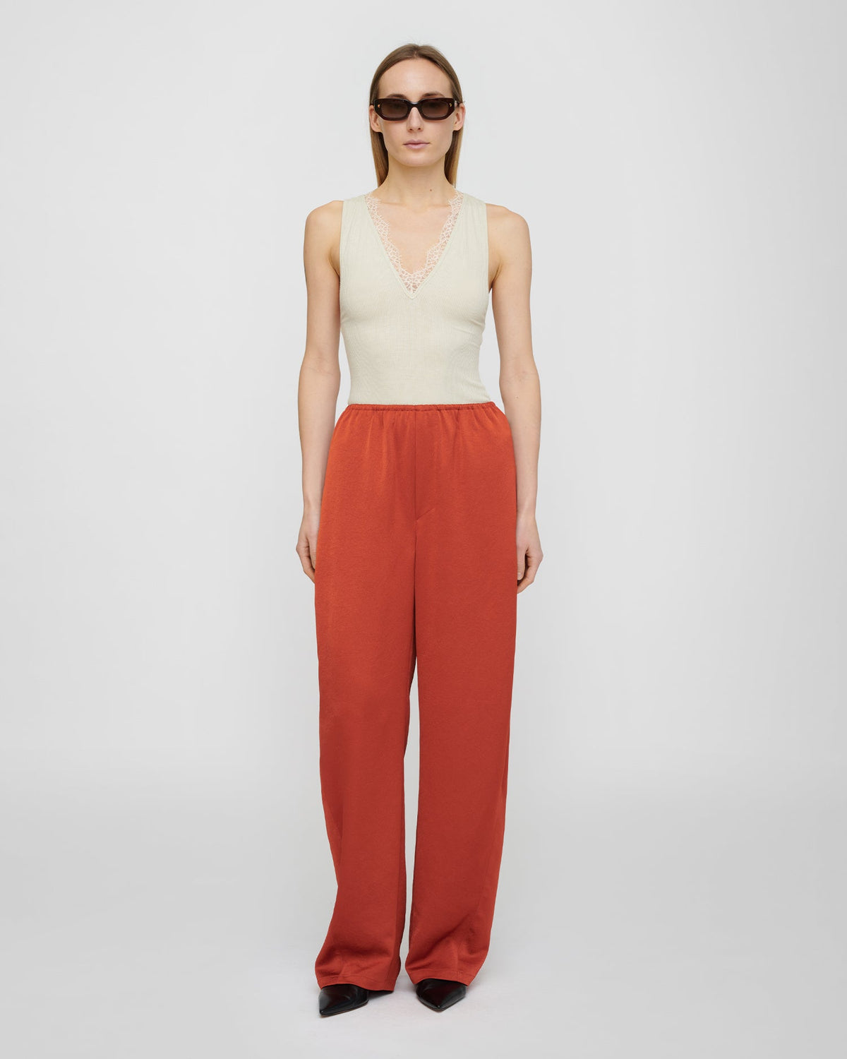 Zoela Pants - Rouge | Nanushka