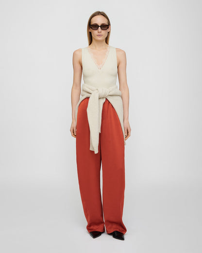 Zoela Pants - Rouge | Nanushka