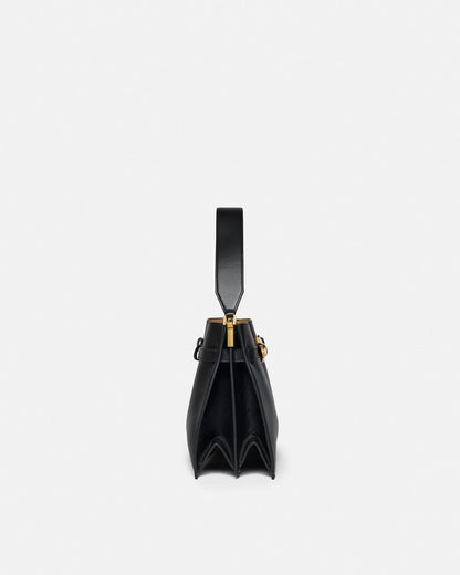 Harmonica Leather bag - Black | Nanushka