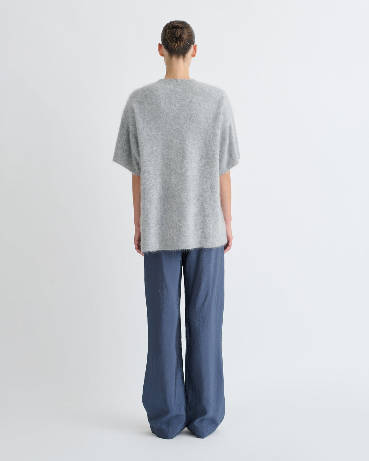 Arvenn Pants - Denim Blue | Nanushka