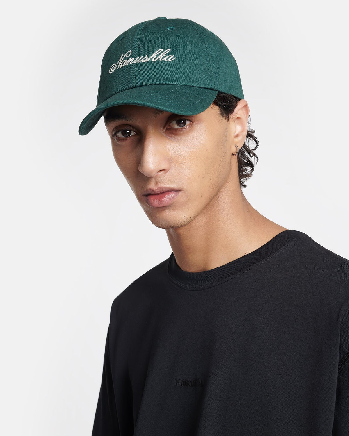 Val Baseball cap - Pine Green | Nanushka