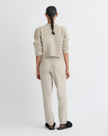 Raddix Overwashed Merino Cardigan - Oatmeal | Nanushka