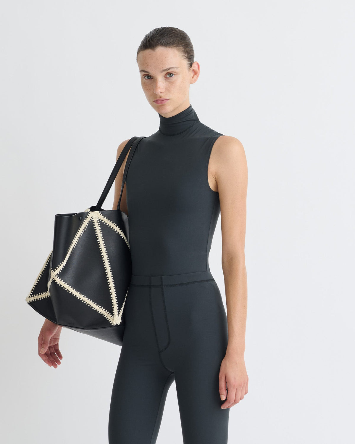 Artice Bodysuit - Dusty Blue | Nanushka