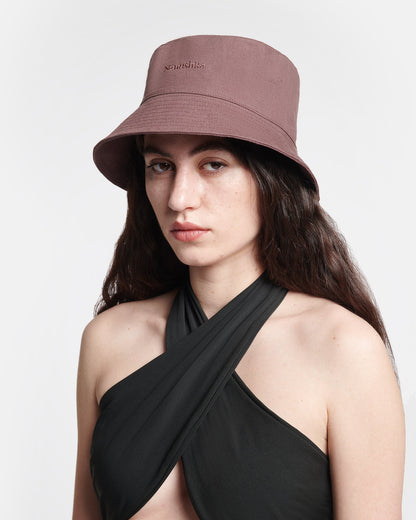 Caran Bucket hat - Nutmeg | Nanushka