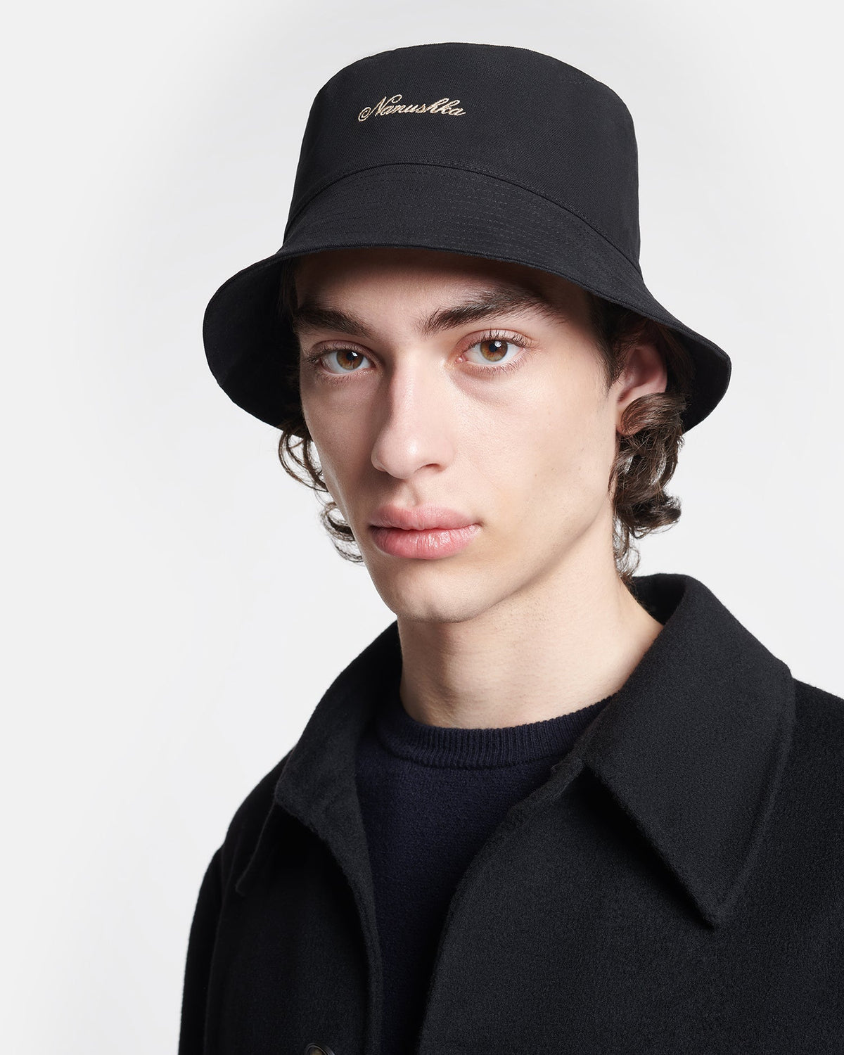 Caran Bucket hat - Black | Nanushka