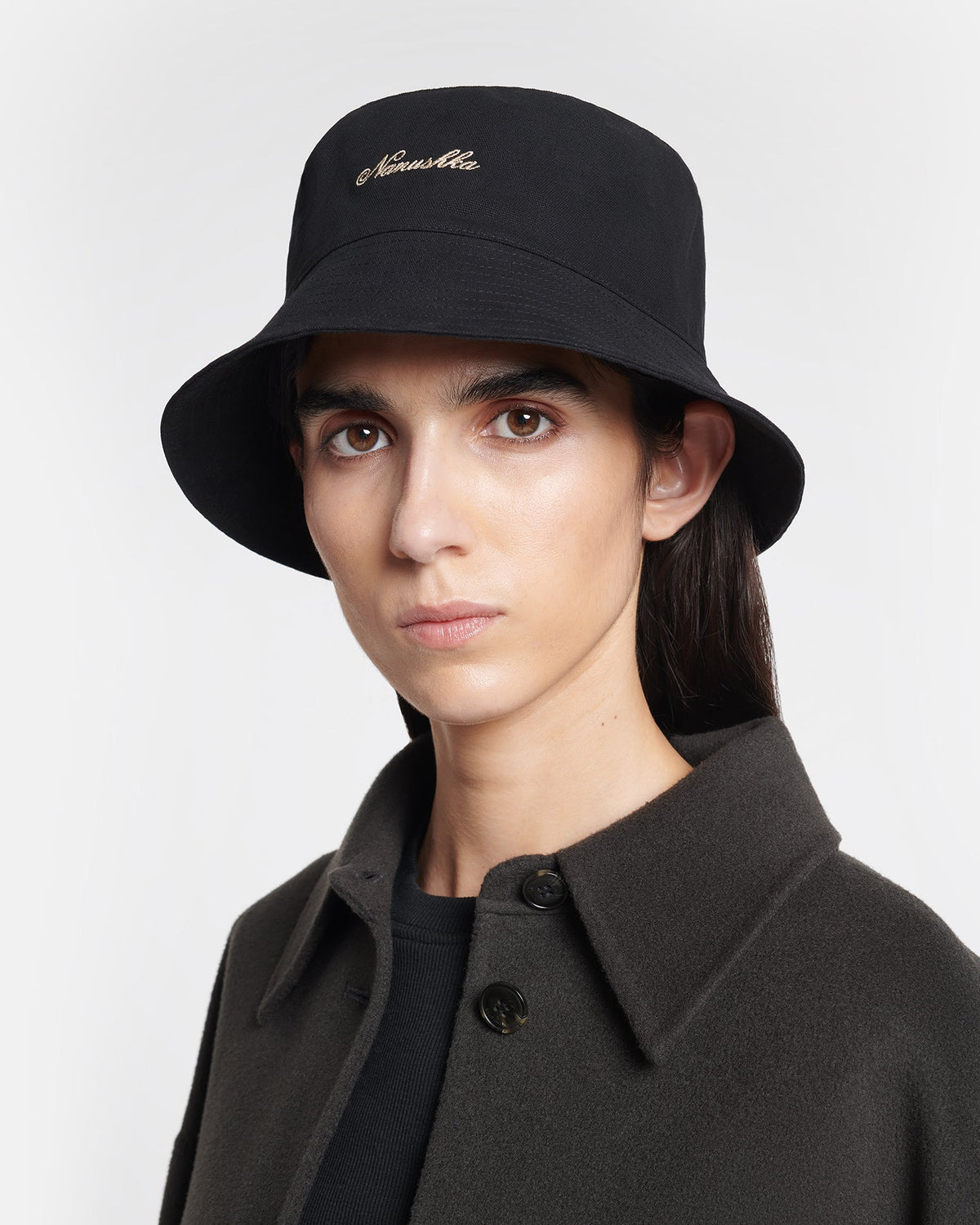 Caran Bucket hat - Black | Nanushka