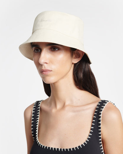 Caran Bucket hat - Shell | Nanushka