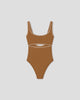 Brown/creme