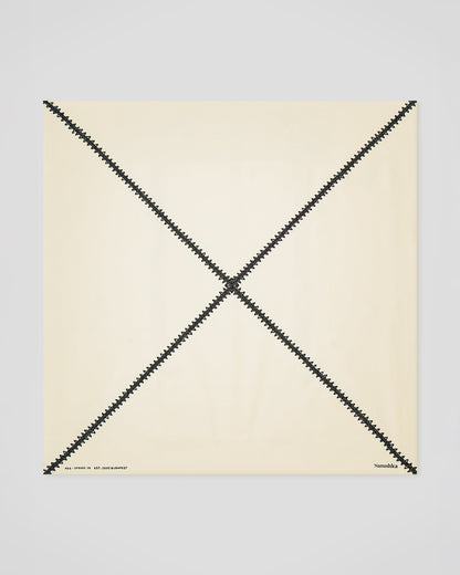 Miani Silk scarf - Origami Creme | Nanushka