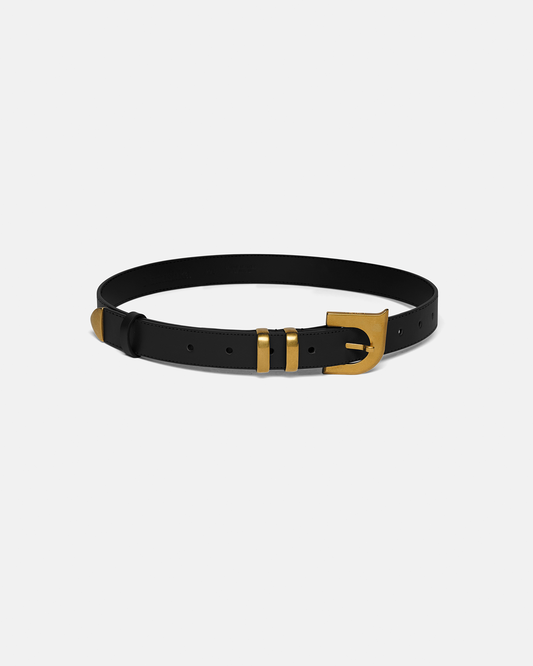 Ryker Monogram belt - Black | Nanushka