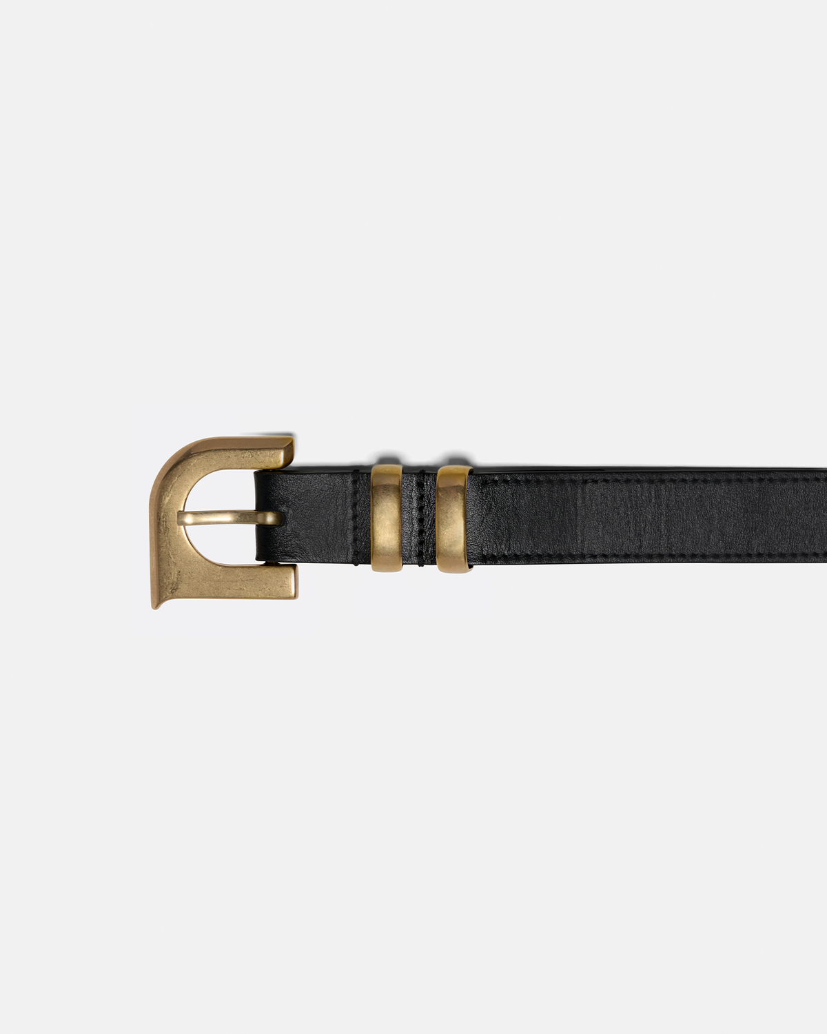 Ryker Monogram belt - Black | Nanushka