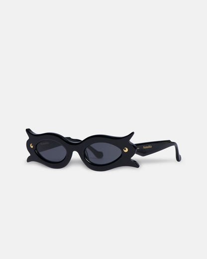 Tully Bioplastic sunglasses - Black | Nanushka