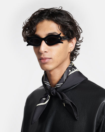 Tully Bioplastic sunglasses - Black | Nanushka