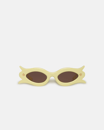 Tully Bioplastic sunglasses - Moonbeam | Nanushka