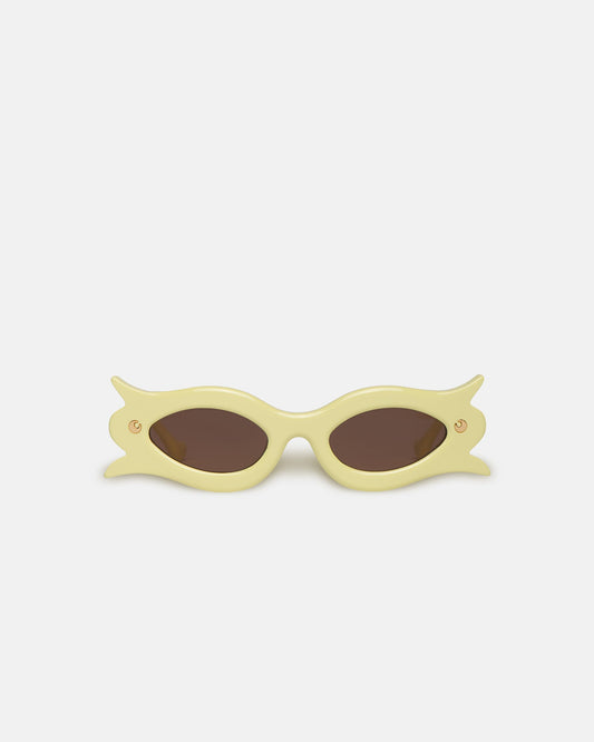 Tully Bioplastic sunglasses - Moonbeam | Nanushka