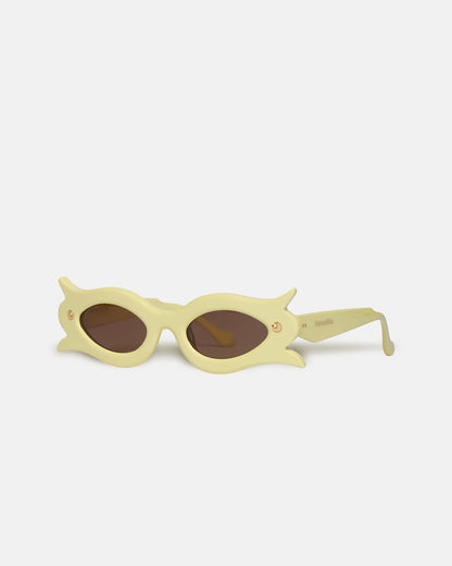 Tully Bioplastic sunglasses - Moonbeam | Nanushka