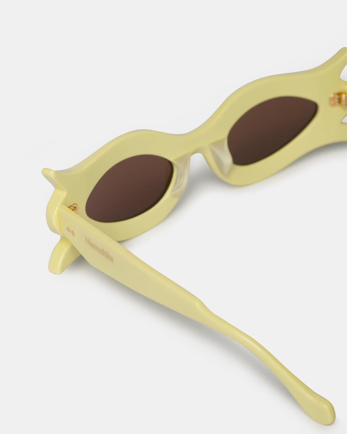 Tully Bioplastic sunglasses - Moonbeam | Nanushka