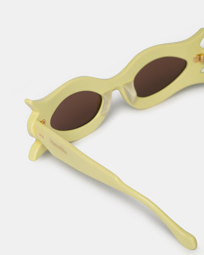 Tully Bioplastic sunglasses - Moonbeam | Nanushka