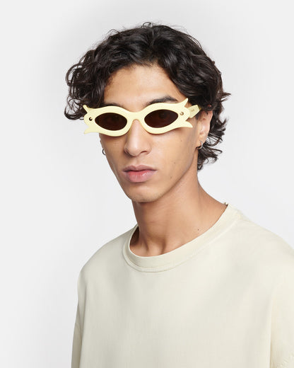 Tully Bioplastic sunglasses - Moonbeam | Nanushka