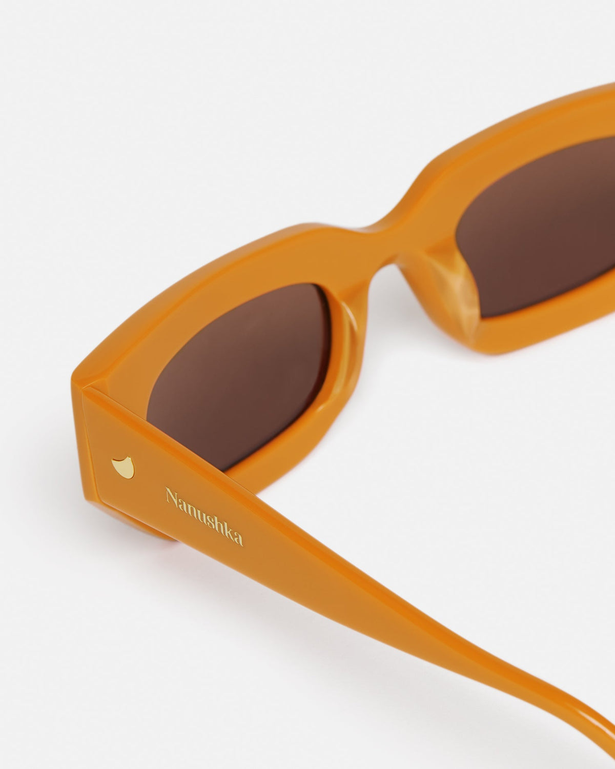 Kadee Bioplastic sunglasses - Orange | Nanushka