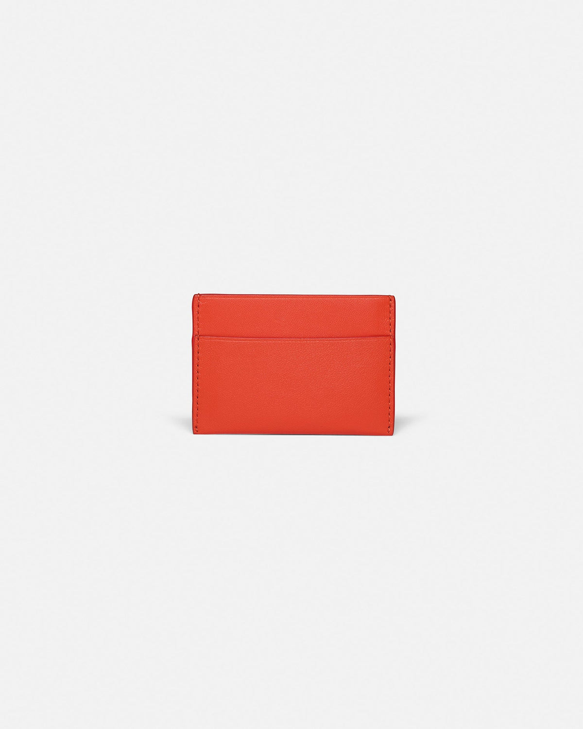 Origami Leather cardholder - Red/Moonbeam | Nanushka