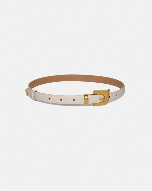 Darbie Monogram belt - Off White | Nanushka