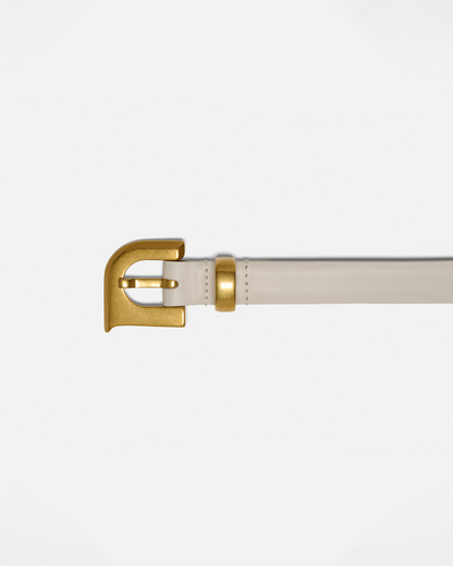 Darbie Monogram belt - Off White | Nanushka