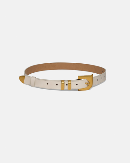 Ryker Monogram belt - Off White | Nanushka