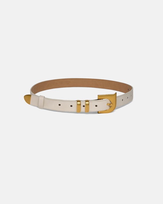 Ryker Monogram belt - Off White | Nanushka
