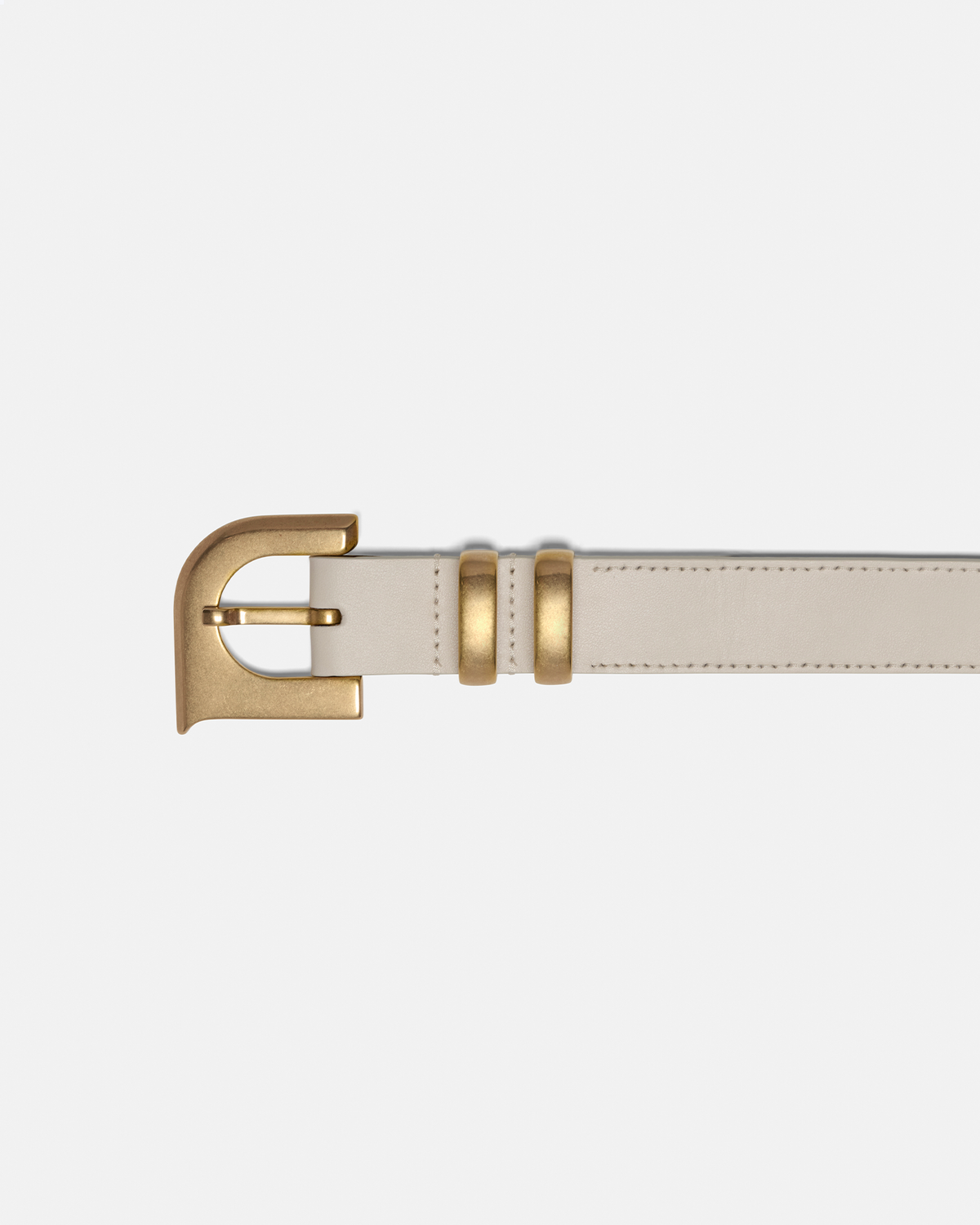 Ryker Monogram belt - Off White | Nanushka