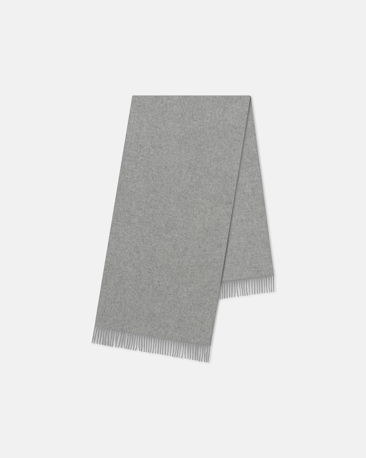 Keaton Scarf - Grey Melange | Nanushka