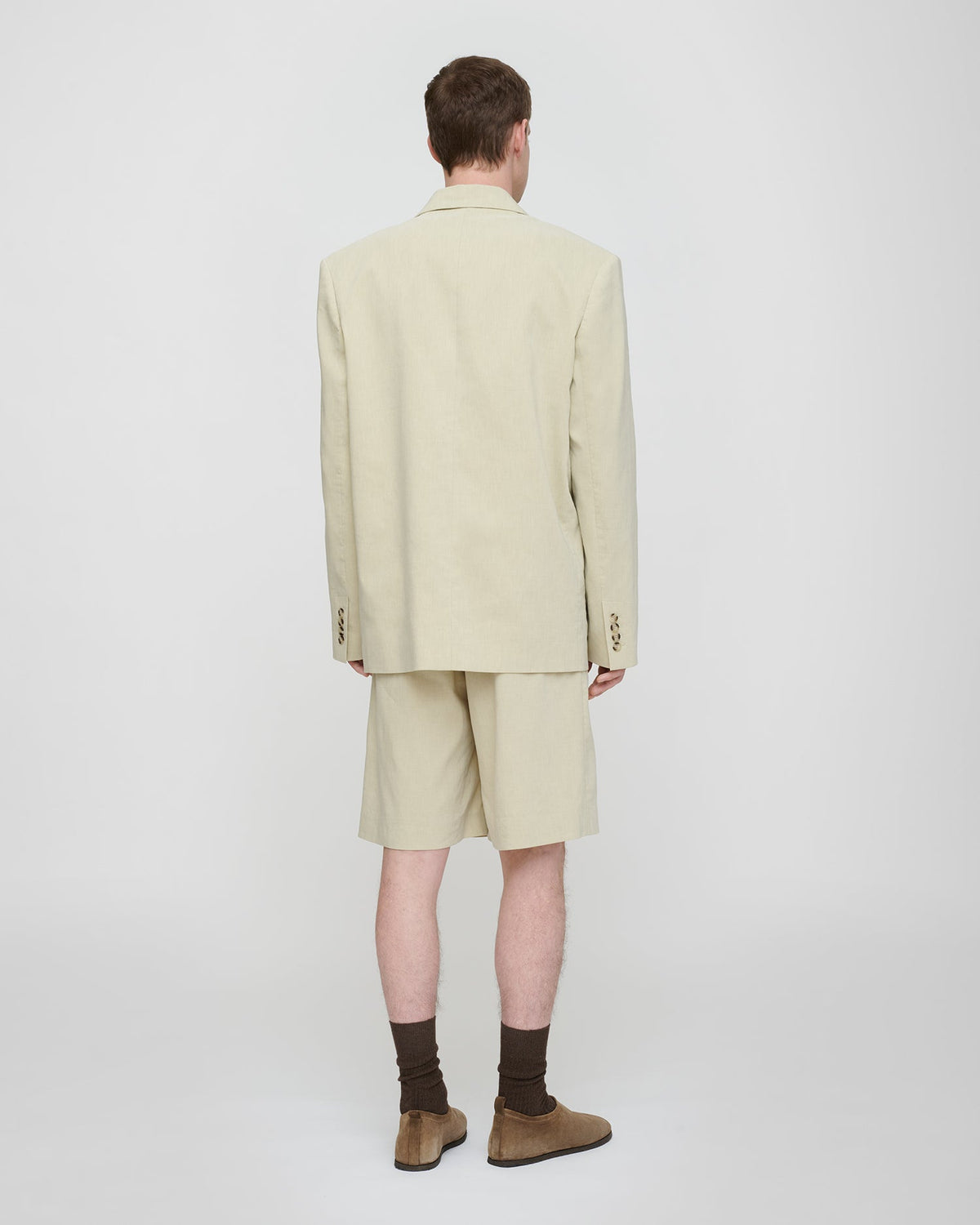 Carsten Shorts - Faded Sage | Nanushka
