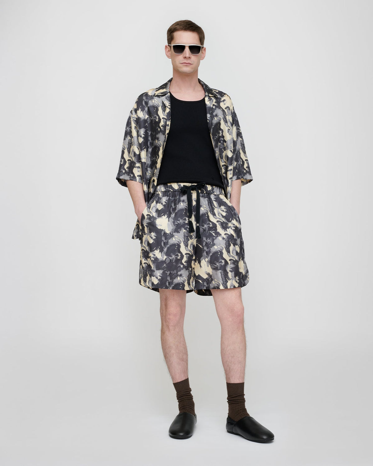 Anwell Shirt - Abstract Aquarelle | Nanushka