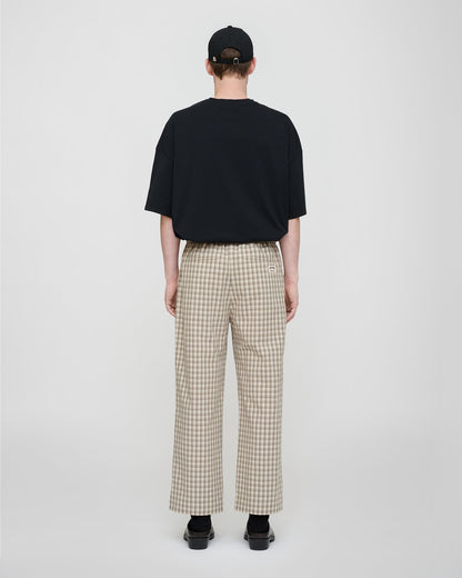 Alwin Drawstring pants - Creme/Grey | Nanushka