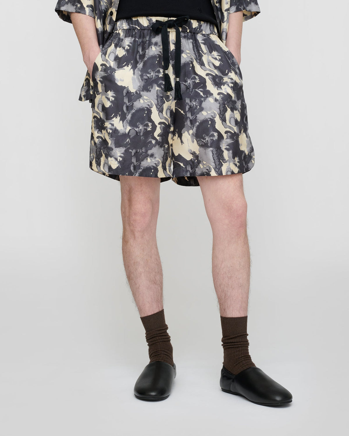 Anish Shorts - Abstract Aquarelle | Nanushka