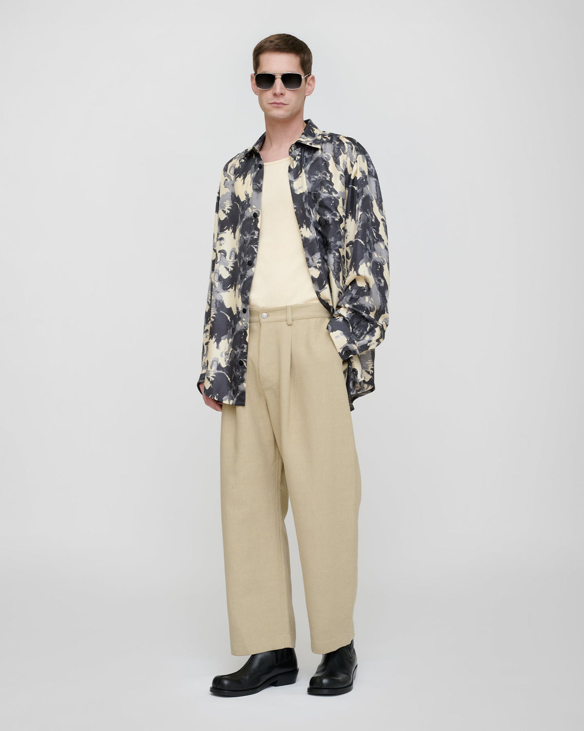 Roldan Trousers - Sand | Nanushka