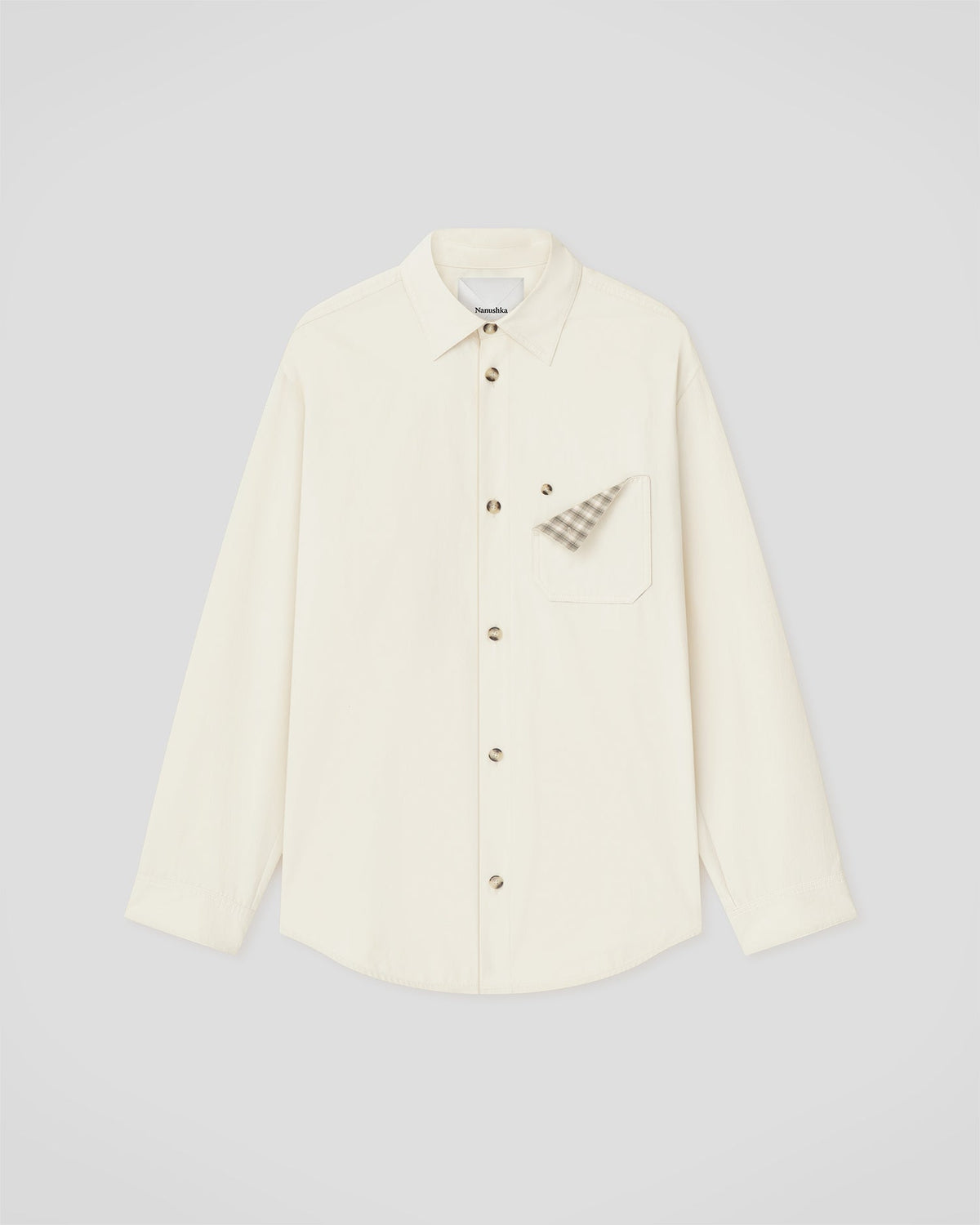 Saturnio Shirt - Creme | Nanushka