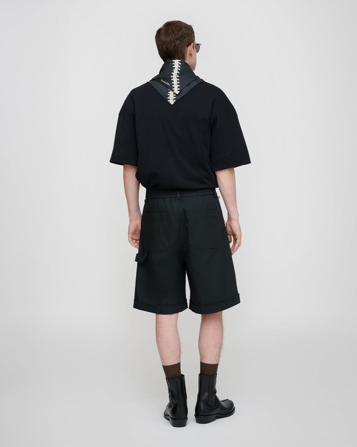 Beltran Bermuda shorts - Anthracite | Nanushka