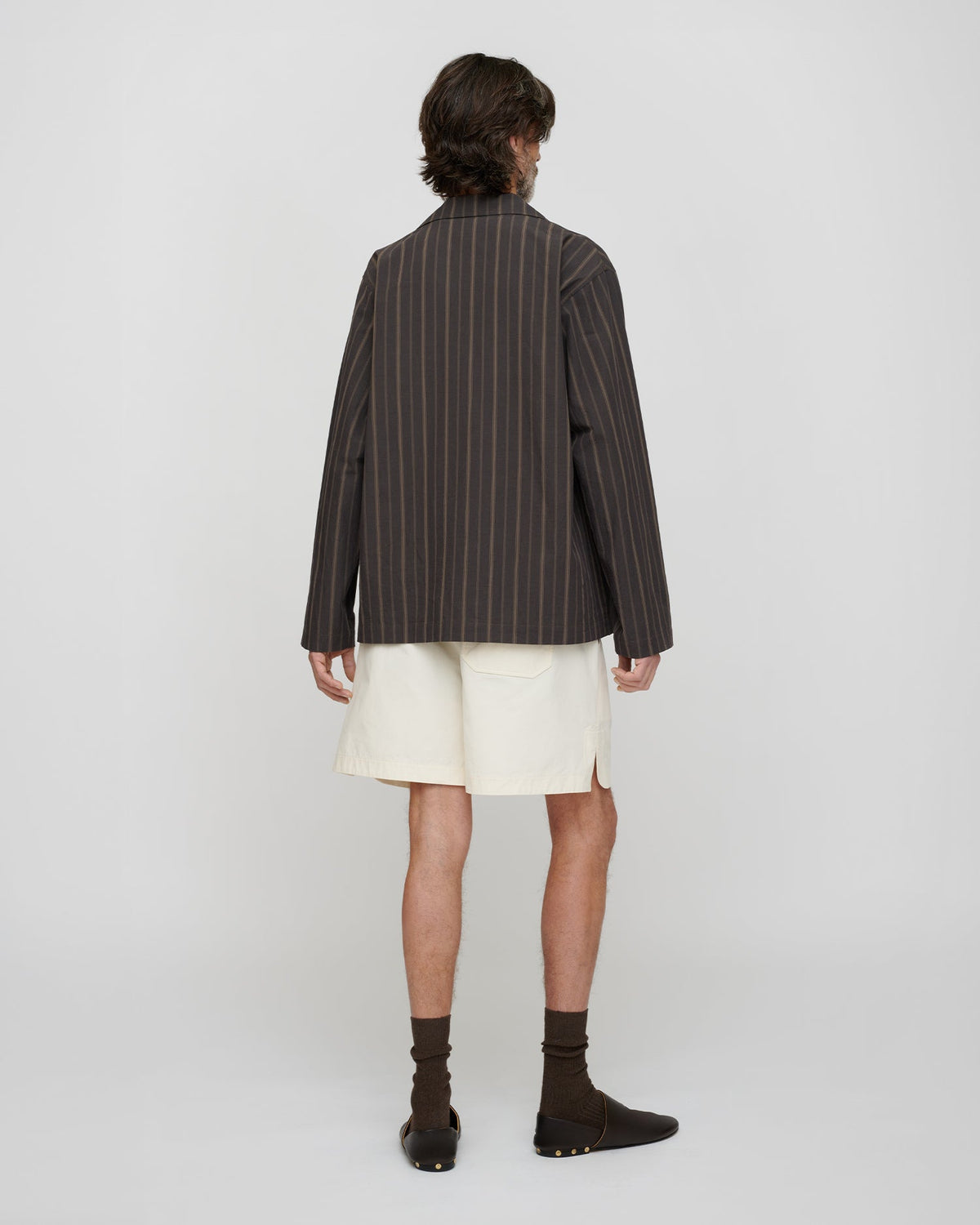 Jelmer Shirt - Washed Black/Black | Nanushka