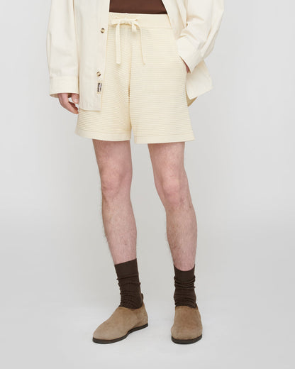 Fico Shorts - Creme | Nanushka