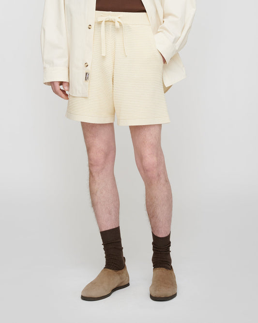 Fico Shorts - Creme | Nanushka