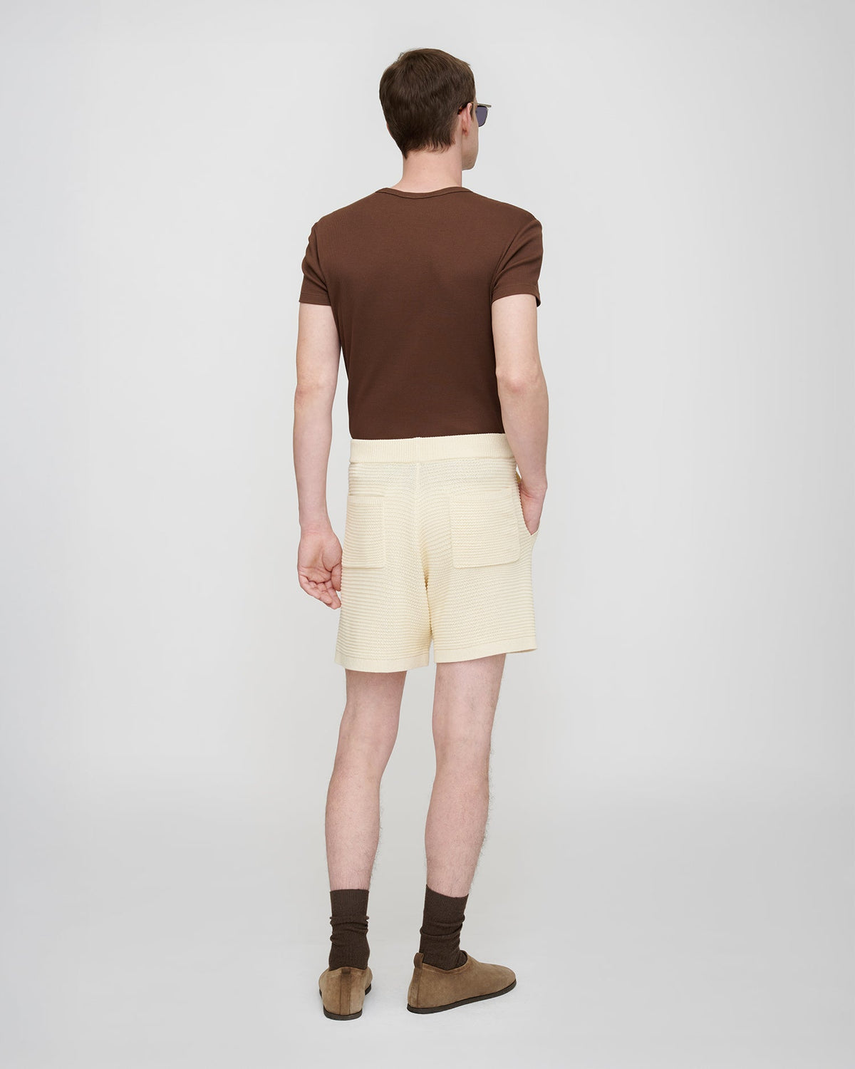 Fico Shorts - Creme | Nanushka