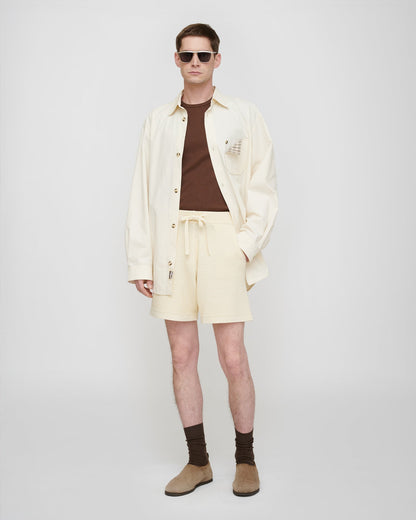 Fico Shorts - Creme | Nanushka
