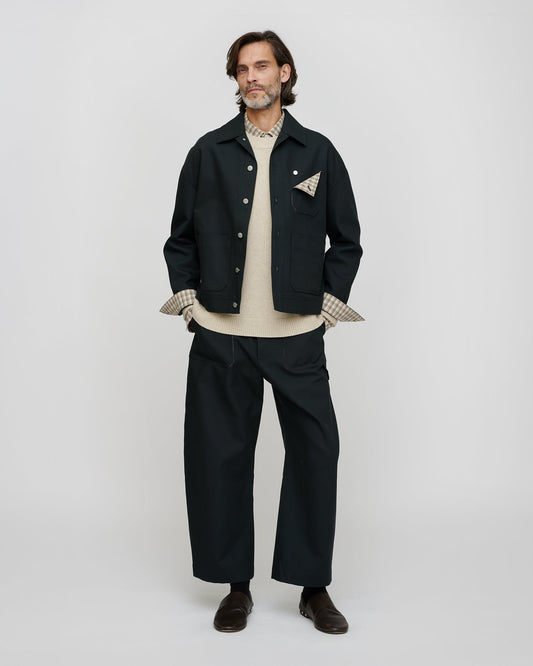 Delrico Structured jacket - Anthracite | Nanushka
