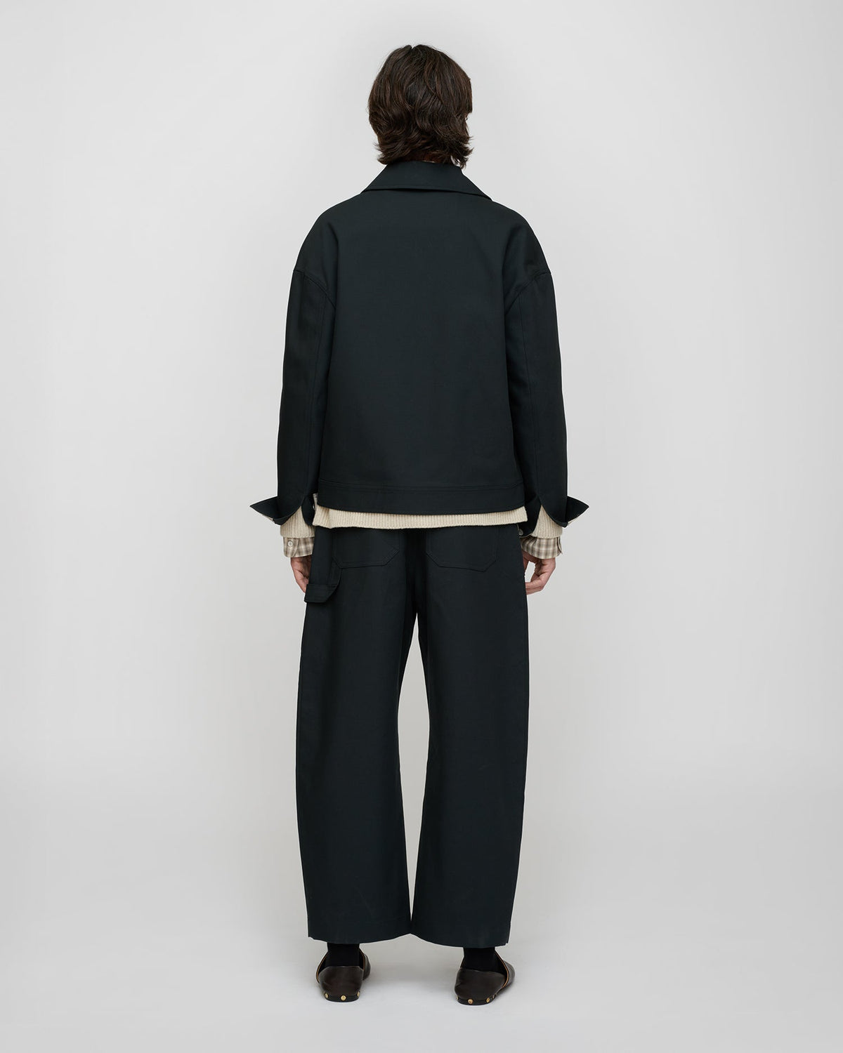 Delrico Structured jacket - Anthracite | Nanushka