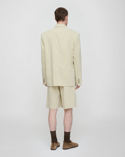 Anselm Double-breasted blazer - Faded Sage | Nanushka