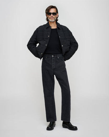 Gannon Jeans - Washed Black | Nanushka