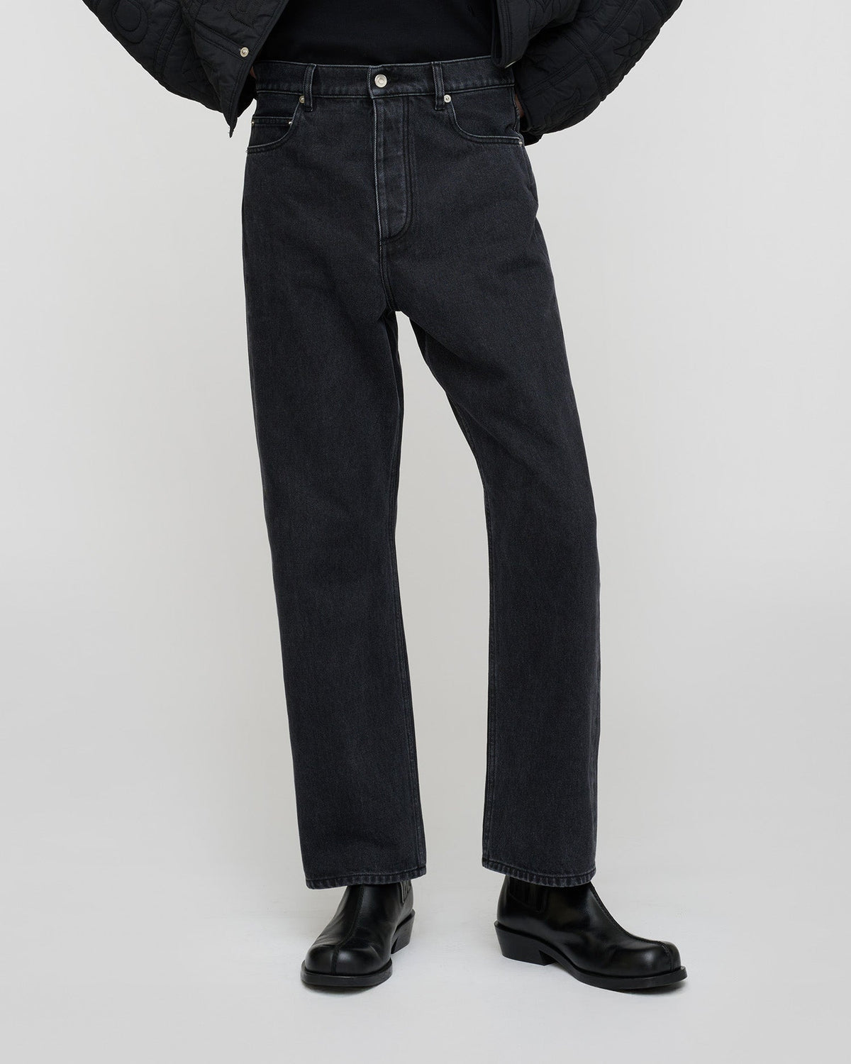 Gannon Jeans - Washed Black | Nanushka