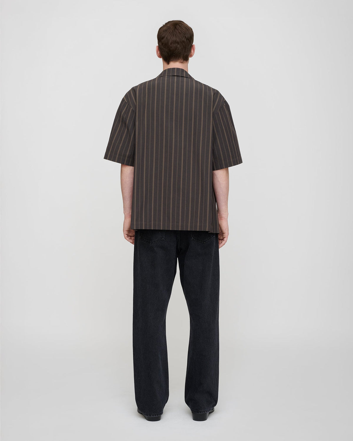 Maxton Shirt - Washed Black/Black | Nanushka