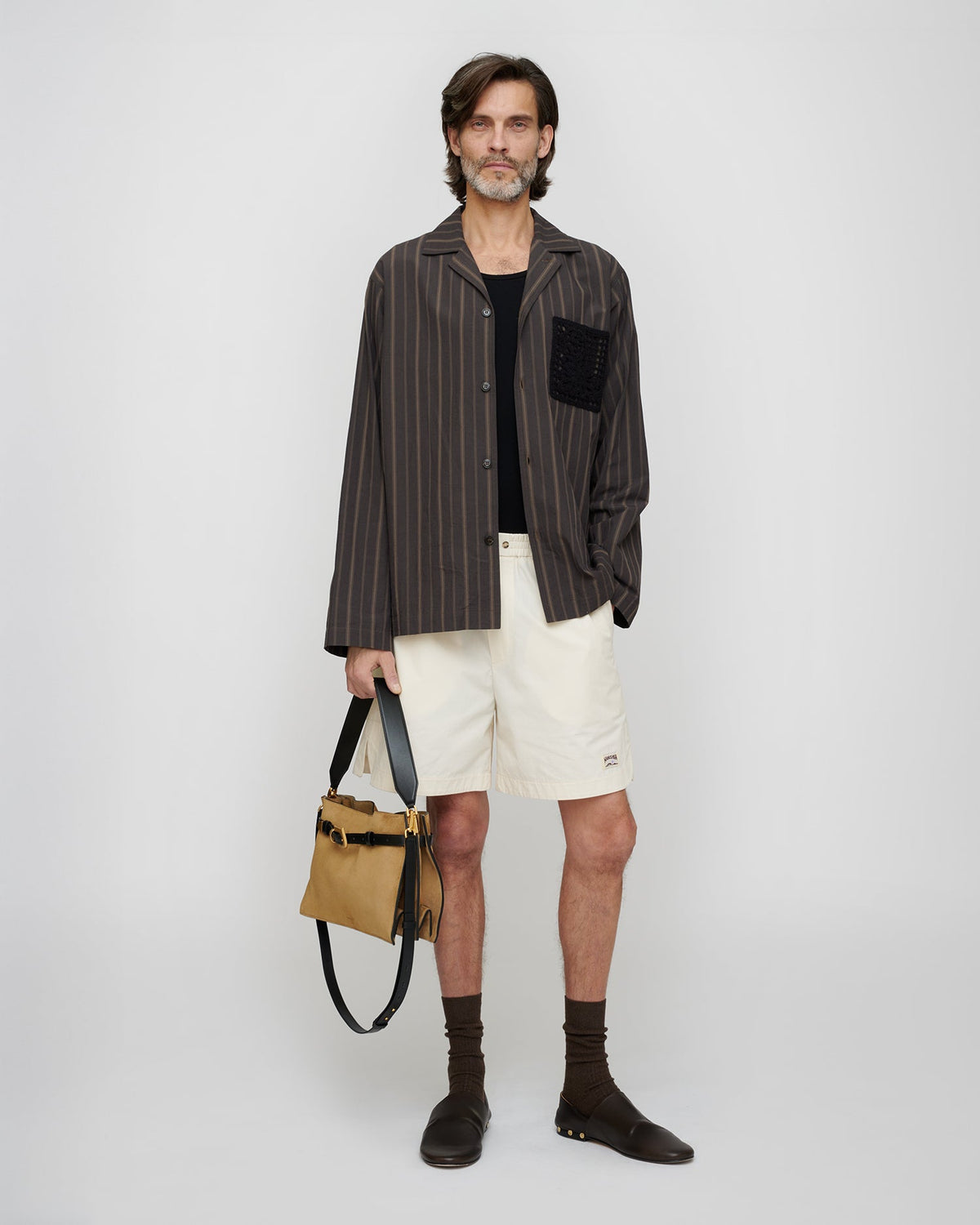 Carlito Shorts - Creme | Nanushka